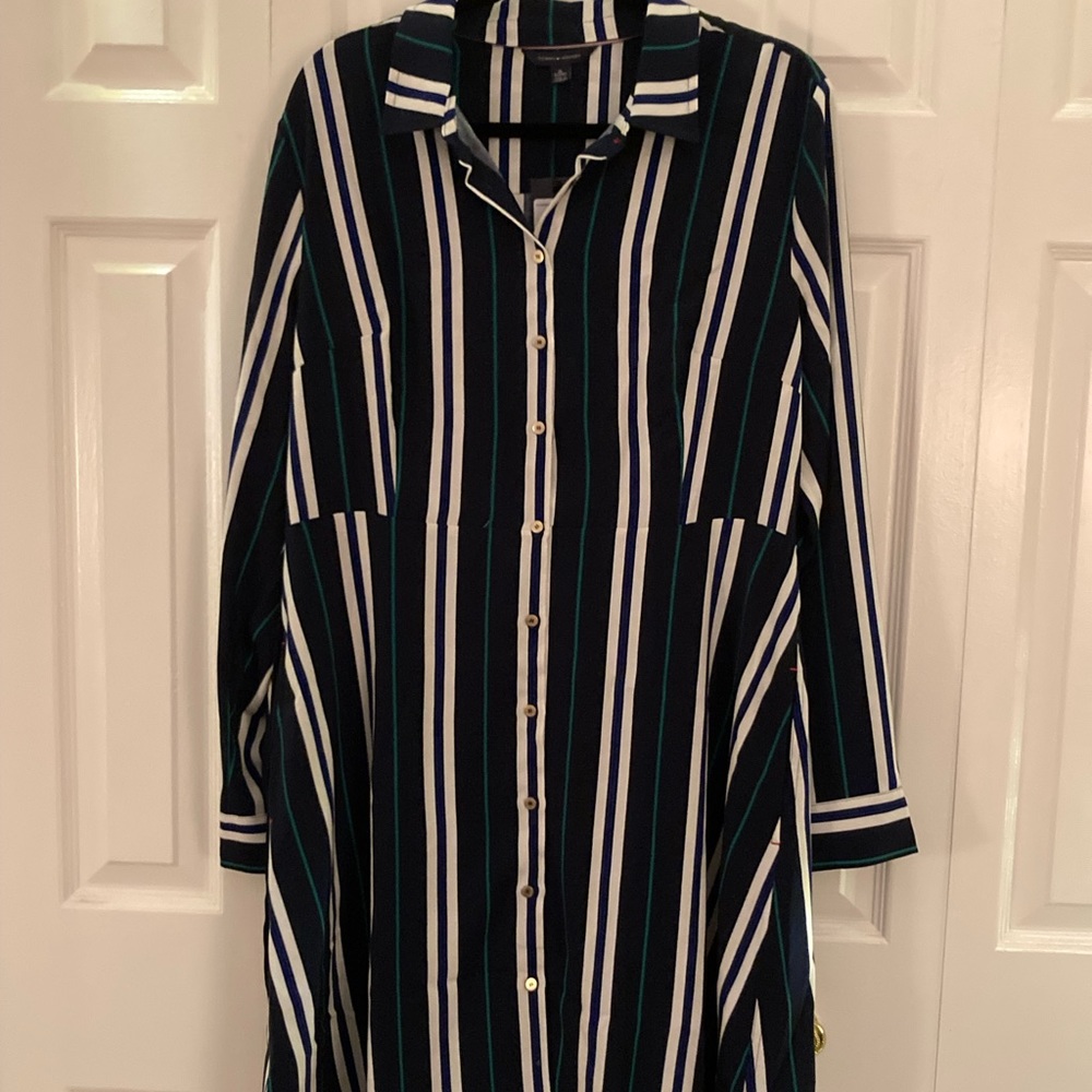 Tommy Hilfiger Striped Shirtdress